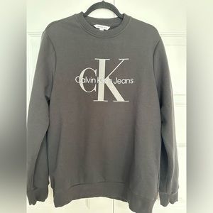 CALVIN KLEIN Black Logo Sweatshirt